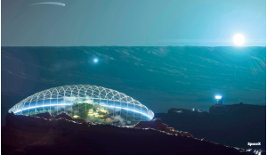 SpaceX Mars Base Alpha from Elon Musk’s Starship update 2022.