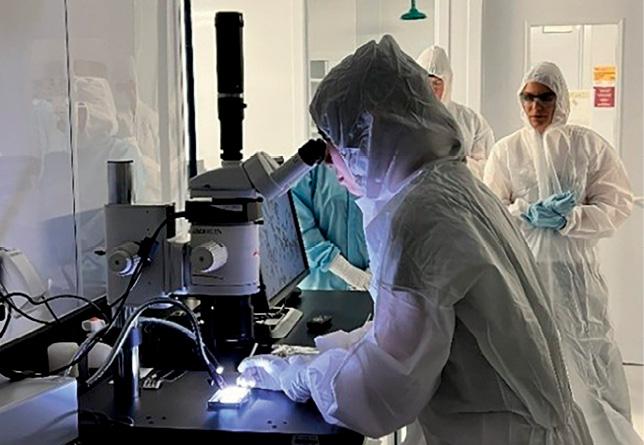 The Lunar and Planetary Institute provides hands-on training in micromanipulation of small-scale astro materials