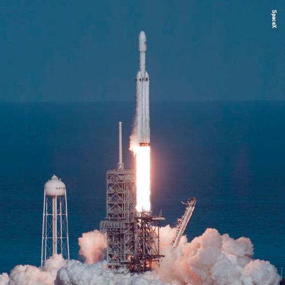 Traditional chemical propulsion systems, like the engines used in the Falcon Heavy offer high thrust