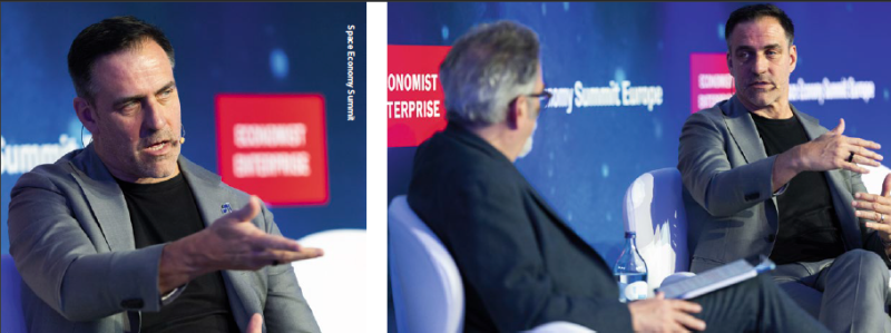 CEO of Starlab, Marshall Smith, speaking at the European Space Economy Summit.