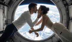 Intimacy out of Earth’s gravity could be likened to a deep-sea rendezvous.