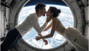 Intimacy out of Earth’s gravity could be likened to a deep-sea rendezvous.