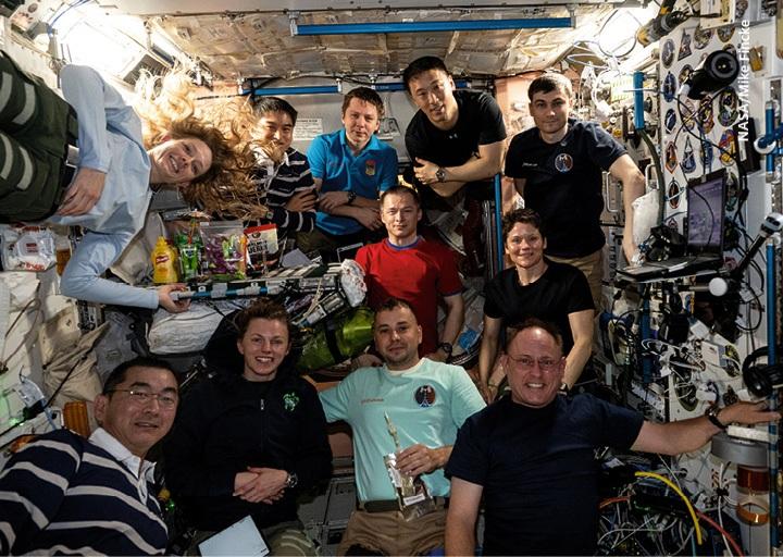 Life aboard the International Space Stationd depends on global cooperation