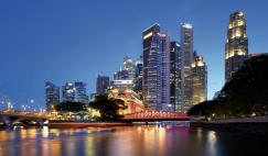 Singapore’s central business district. (Nicolas Lannuzel)