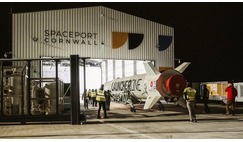 LauncherOne at Spaceport Cornwall. Credit: Spaceport Cornwall