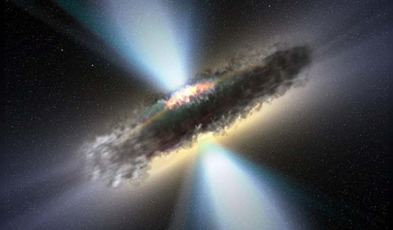 An artist's conception of a supermassive black hole. Image credit: Tech Times