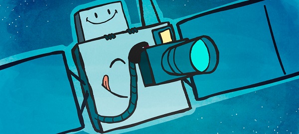 Rosetta takes a photo